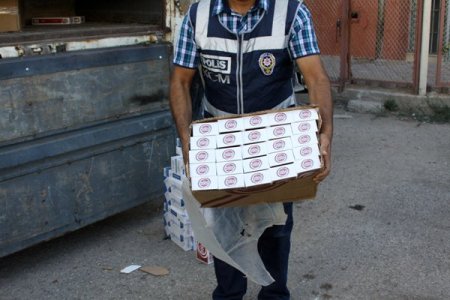 Gaziantep'te 47 bin 710 paket kaçak sigara ele geçirildi