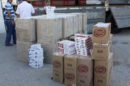 Gaziantep'te 47 bin 710 paket kaçak sigara ele geçirildi