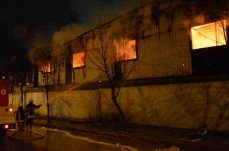 Gaziantep’te bulgur fabrikasında yangın (2)