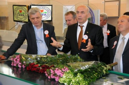 Gaziantep’te Çiçek Borsası açıldı