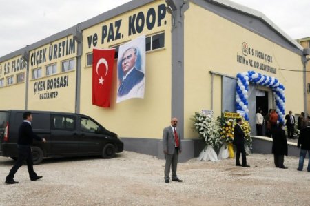 Gaziantep’te Çiçek Borsası açıldı