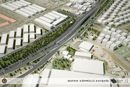 Gaziantep'te Gatem Köprülü Kavşağı İçin İlk Kazma Pazar Günü Vurulacak