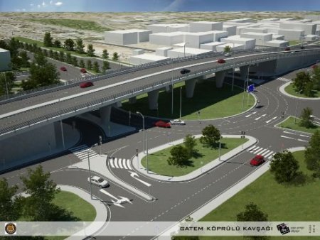 Gaziantep'te Gatem Köprülü Kavşağı İçin İlk Kazma Pazar Günü Vurulacak