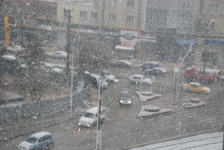 Gaziantep'te Kar Sevinci