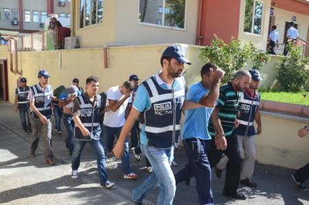 Gaziantep'te salatalık arasında uyuşturucu yakalandı