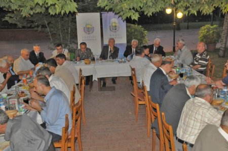 Gaziler, İnegöl'ün kurtuluş yıl dönümünde yemekte buluştu