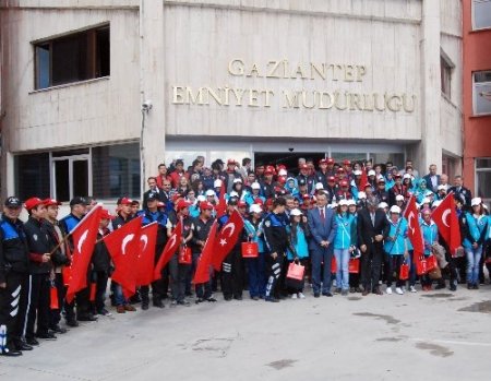 Gaziler diyarından, şehitler mekânına doğru yola çıktılar