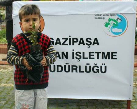 Gazipaşa'da 'Yeni yıla fidan dikerek girelim' kampanyası