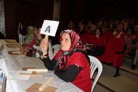 Gazipaşalı kadın çiftçiler yarıştı