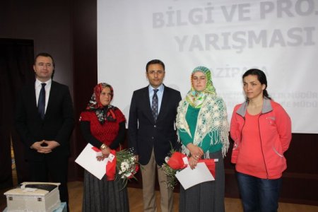 Gazipaşalı kadın çiftçiler yarıştı