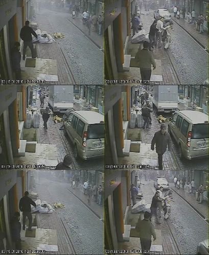 Gedikpaşa'daki Patlama Anının Dehşeti Kameralara Yansıdı
