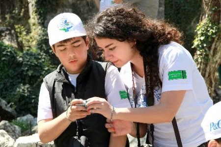 Geleceğin çocukları Antalya’yı fotoğrafladı