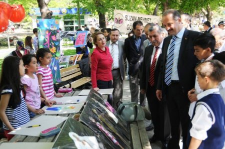 Geleceğin Ressamları Şafaktepe Parkı'nda Bir Araya Geldi