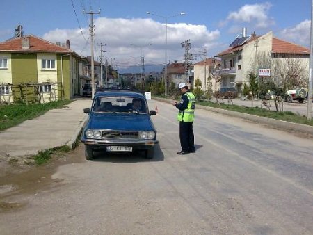 Gelendost'ta Egzoz Emisyon Denetimi Yapıldı