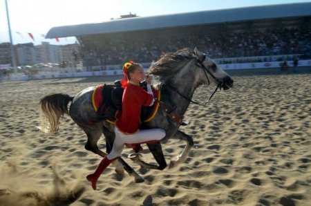 Geleneksel Sporlar Festivali gösterilerle sona erdi