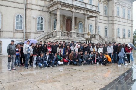Gemerek Anadolu Öğretmen Lisesi öğrencileri Sivas'ı gezdi