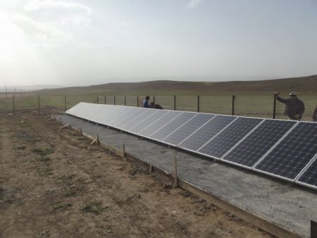 Gemerek’te çiftçiler güneş enerjisi ile sulama yapacak