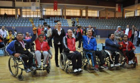 Genç engellilerin madalya gururu