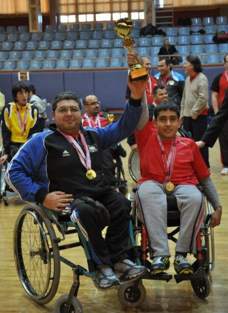 Genç engellilerin madalya gururu