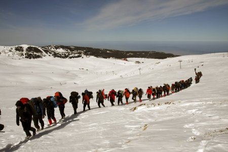 Gençlerden Ata’ya bağlılık tırmanışı