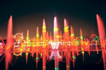 Gençlik Parkı, ışıklı su gösterisine hazırlanıyor