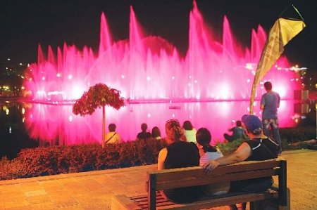 Gençlik Parkı, ışıklı su gösterisine hazırlanıyor