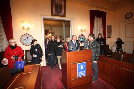 ‘gençlik Projesi’ İçin Gelen Öğrenciler Bursa’ya Hayran Kaldı