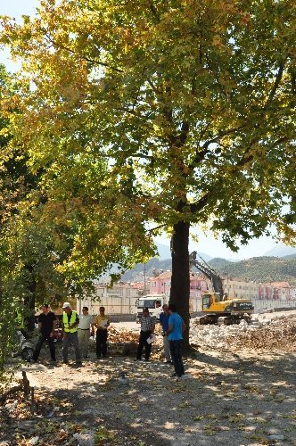 Gezi parkı eylemleri Fethiye'de proje değiştirtti