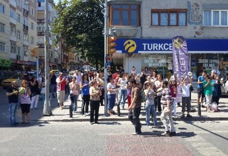 Gezi parkı protestolarına tencereli destek (Özel)