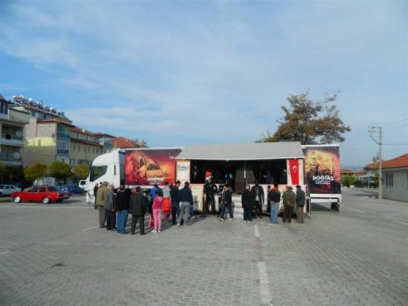 Gezici Çanakkale 1915 TIR Müzesi Acıpayam'a geldi