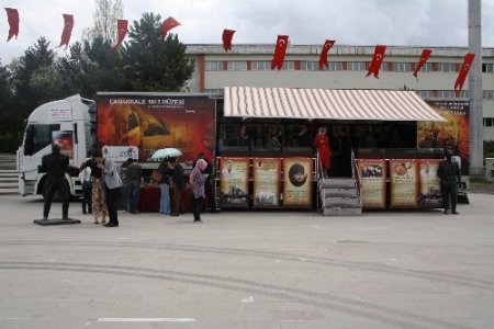 Gezici Çanakkale müzesi Erzurum’da