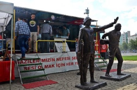 Gezici Çanakkale savaş müzesi Gaziantep’te