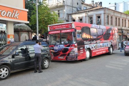 Gezici Savaş Müzesi Çanakkale tarihini halkın ayağına getiriyor