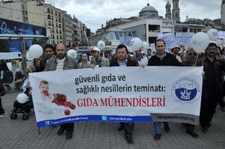 Gıda mühendislerinde 'kanserojen madde' eylemi
