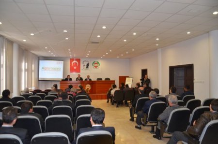 Gıda ve Tarım Fuarı hazırlıkları, 'Ortak Akıl' toplantısında ele alındı