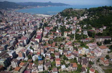 Giresun havadan fotoğraflandı