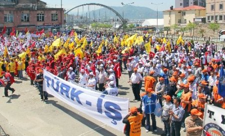 Giresun'da 1 Mayıs coşkuyla kutlandı