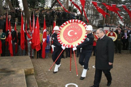 Giresun’da Çanakkale Şehitleri Anıldı