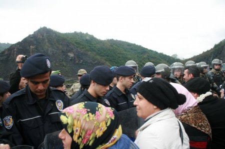 Giresun'da Katı Atık Bertaraf Tesisi protestosu