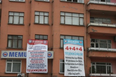 Giresun'daki Sendikalardan Başbakan'a 4+4+4 Teşekkürü