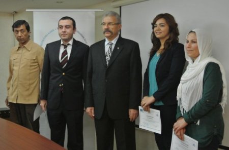 Girişimci adayları sertifikalarını aldı