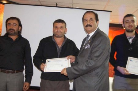 Girişimcilik eğitimine katılanlar sertifikalarını aldı