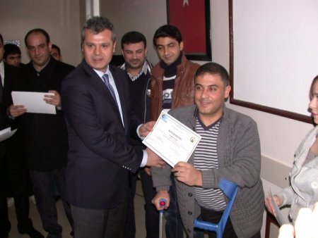 Girişimcilik kursunda 25 kişi için sertfika zamanı