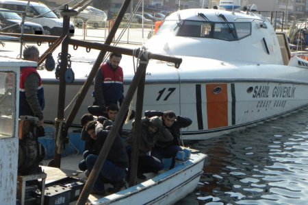 Göçmen kaçakçılığına yönelik tatbikat nefes kesti