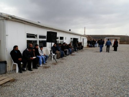 Göçükte ölen 11 işçi için mevlit okutuldu