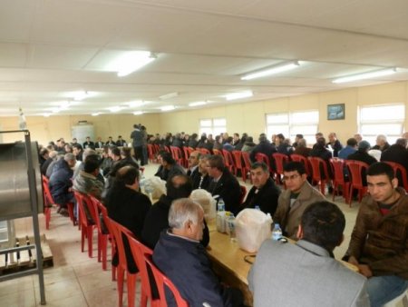 Göçükte ölen 11 işçi için mevlit okutuldu