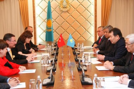 Gökçek, Kazakistan Senato Başkanı Mami İle Görüştü