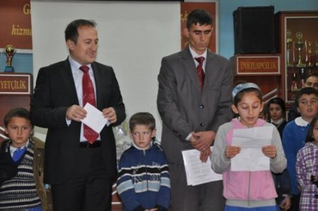 Göksunlu öğrencilerden Suriyeli kardeşlerine mektup