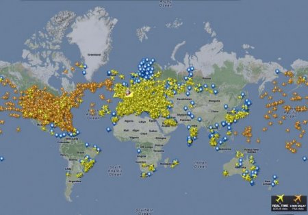 Gökteki uçaklara internetten yakın takip