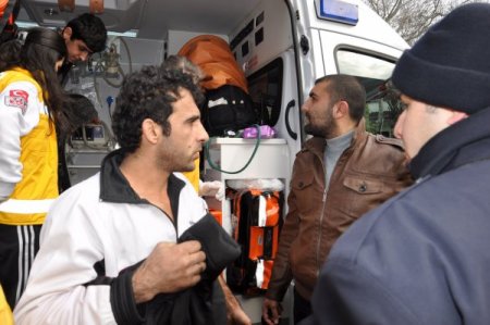 Gölcük'te korkutan yangın